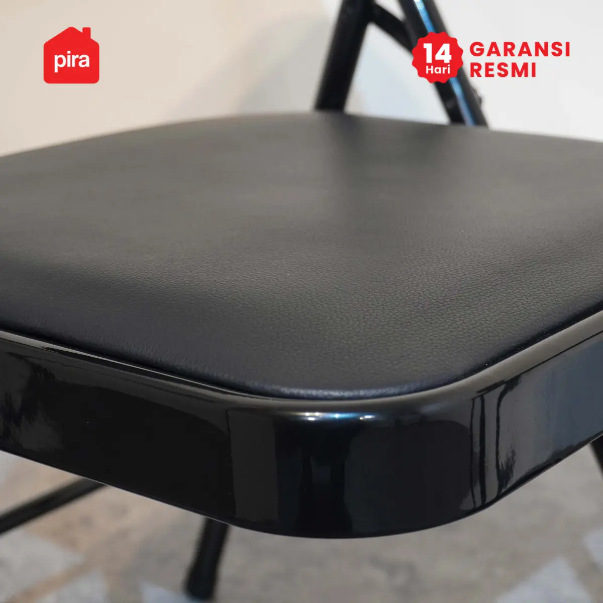PIRA - SOLO AVA CH45 KURSI LIPAT OUTDOOR / KURSI LIPAT / KURSI CAFE warna BLACK - PIRA - foto 5