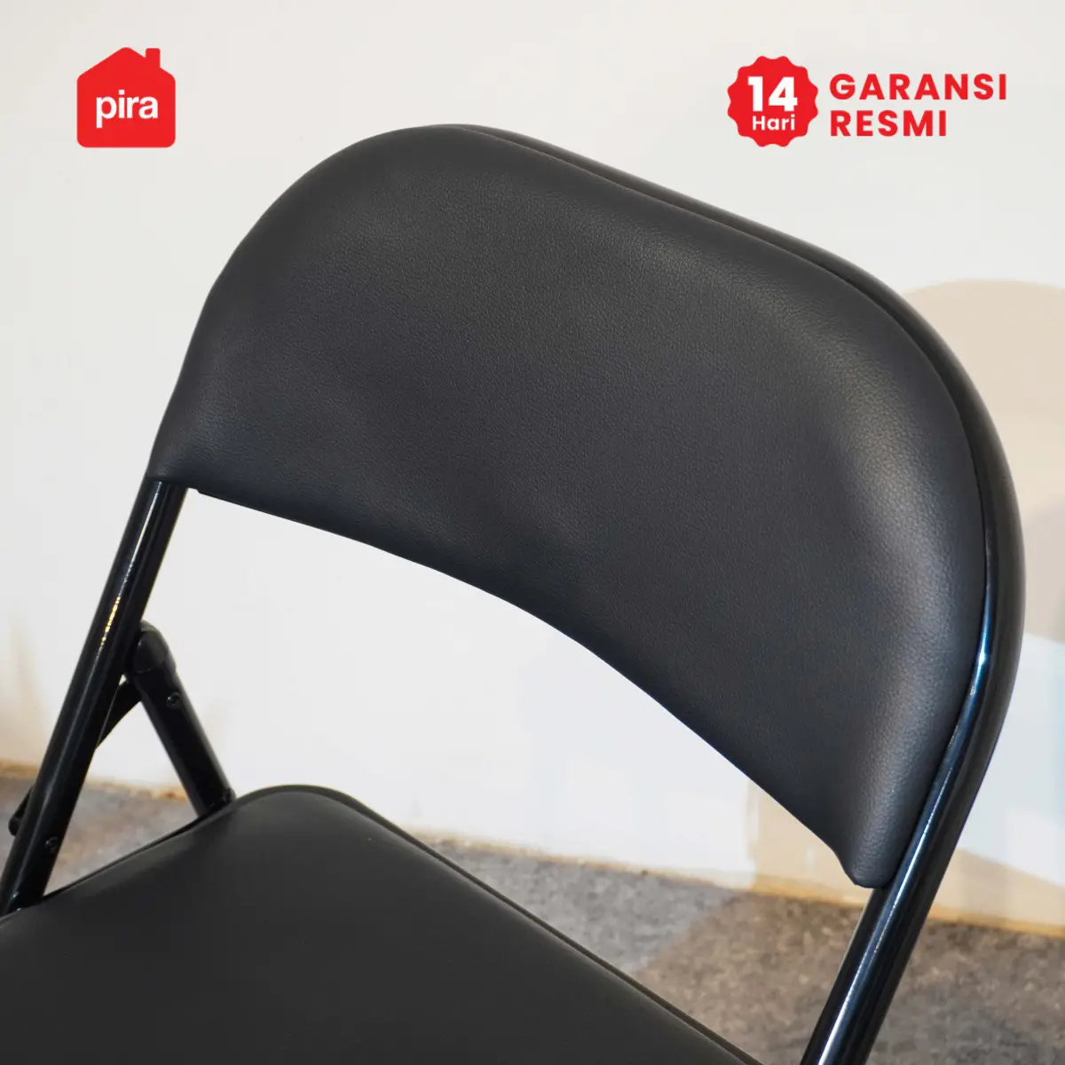 PIRA - SOLO AVA CH45 KURSI LIPAT OUTDOOR / KURSI LIPAT / KURSI CAFE warna BLACK - PIRA - foto 4