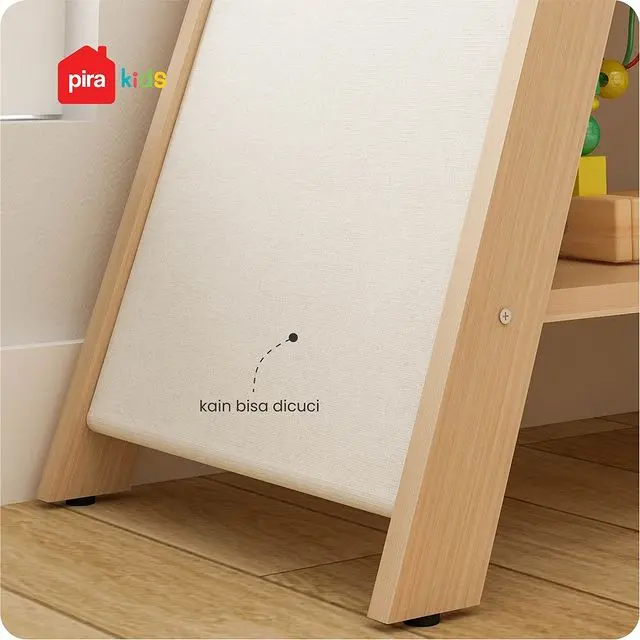 PIRA KIDS - BOHO SU3X1 RAK MAINAN ANAK warna PRO OAK - WHITE VN - PIRA KIDS - foto 3
