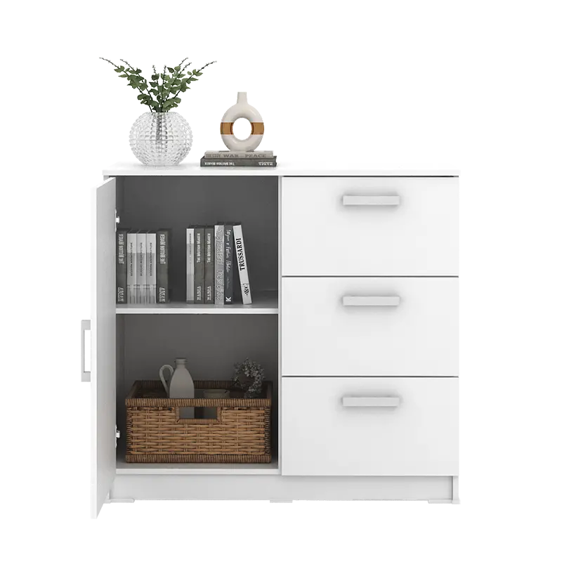 PIRA METROPOLIS - ALBA BAZ SB 80 BUFET warna WHITE - METROPOLIS - foto 3