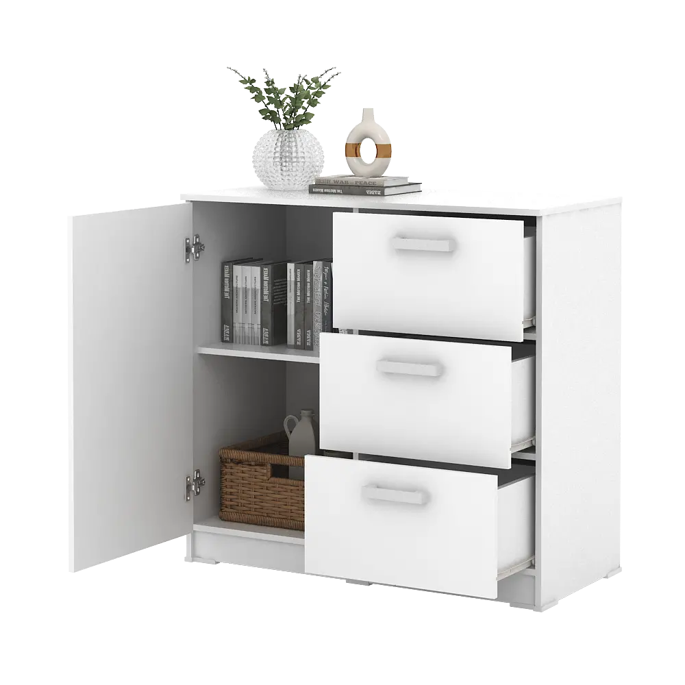 PIRA METROPOLIS - ALBA BAZ SB 80 BUFET warna WHITE - METROPOLIS - foto 5