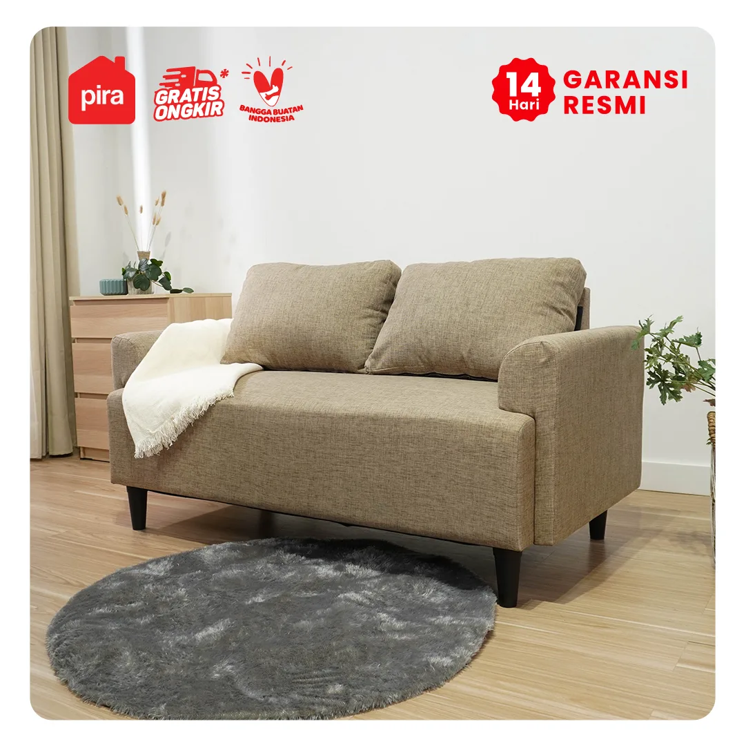 PIRA - AMARTA 2S SOFA 2 SEATER warna GREY BROWN XO - PIRA - foto 8