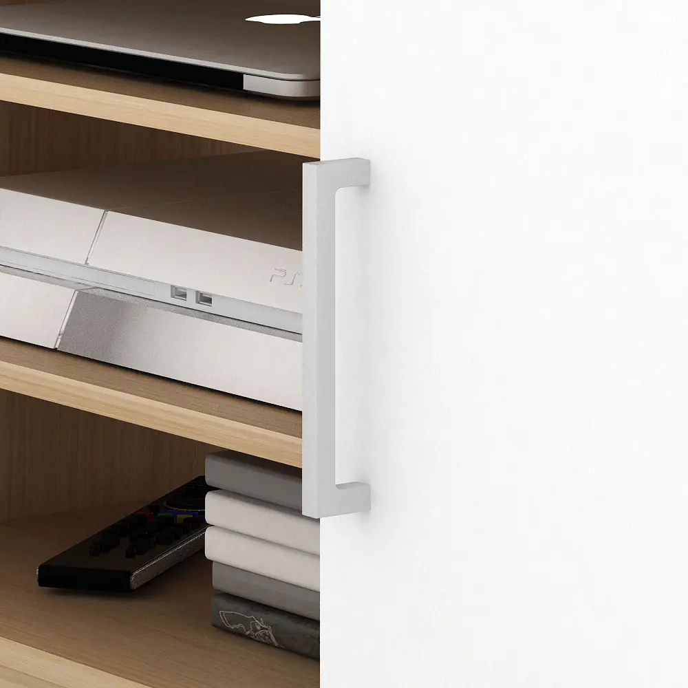 PIRA METROPOLIS - ARUNA AVA TV150 MEJA TV / RAK TV MINIMALIS warna PRO OAK - WHITE - PIRA METROPOLIS OX - foto 6