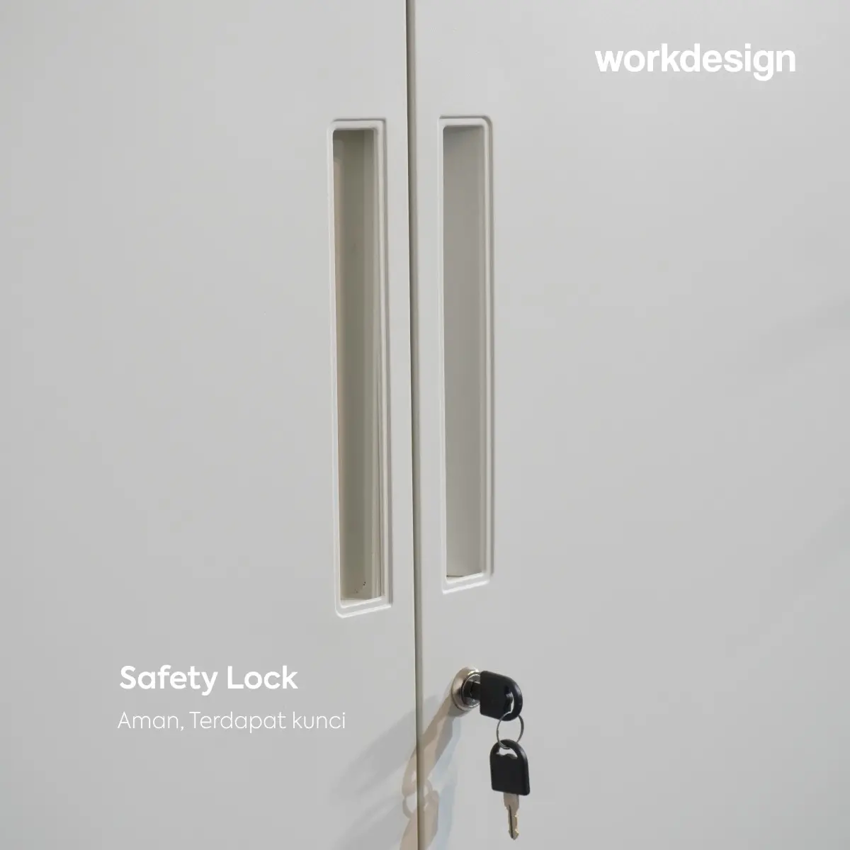 Panduan ukuran WORKDESIGN BURO MBC 2 HG RAK BUKU BESI / LEMARI ARSIP KANTOR warna WHITE - WORKDESIGN