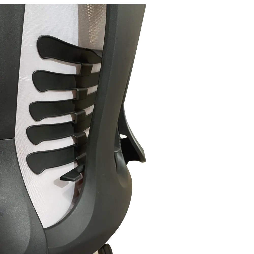 WORKDESIGN - TANO PC PR KURSI KANTOR / KURSI KERJA ERGONOMIS DENGAN LUMBAR SUPPORT warna BLACK - WORKDESIGN - foto 3