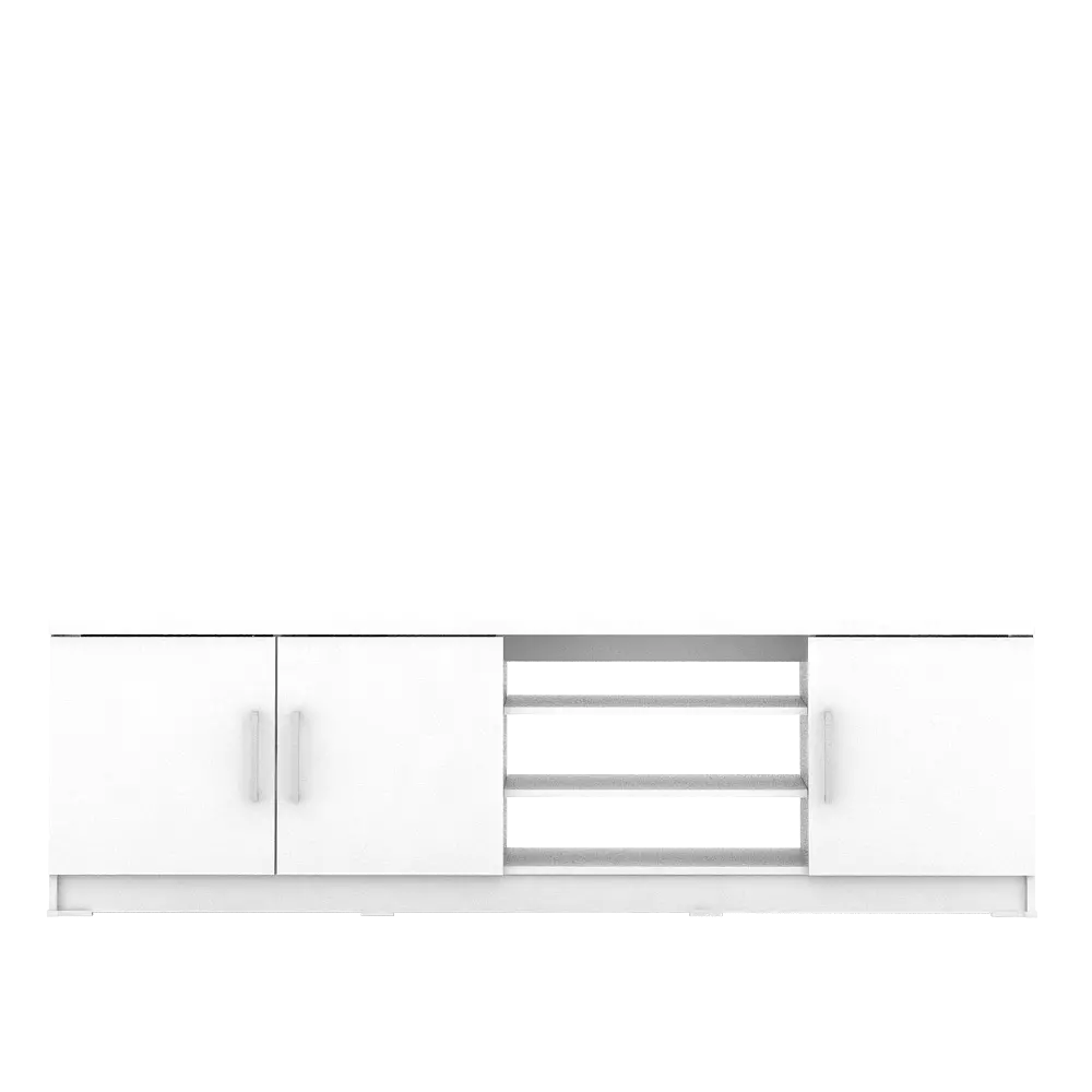 PIRA METROPOLIS - ARUNA AVA TV150 MEJA TV / RAK TV MINIMALIS warna WHITE - BAVARIAN - foto 7