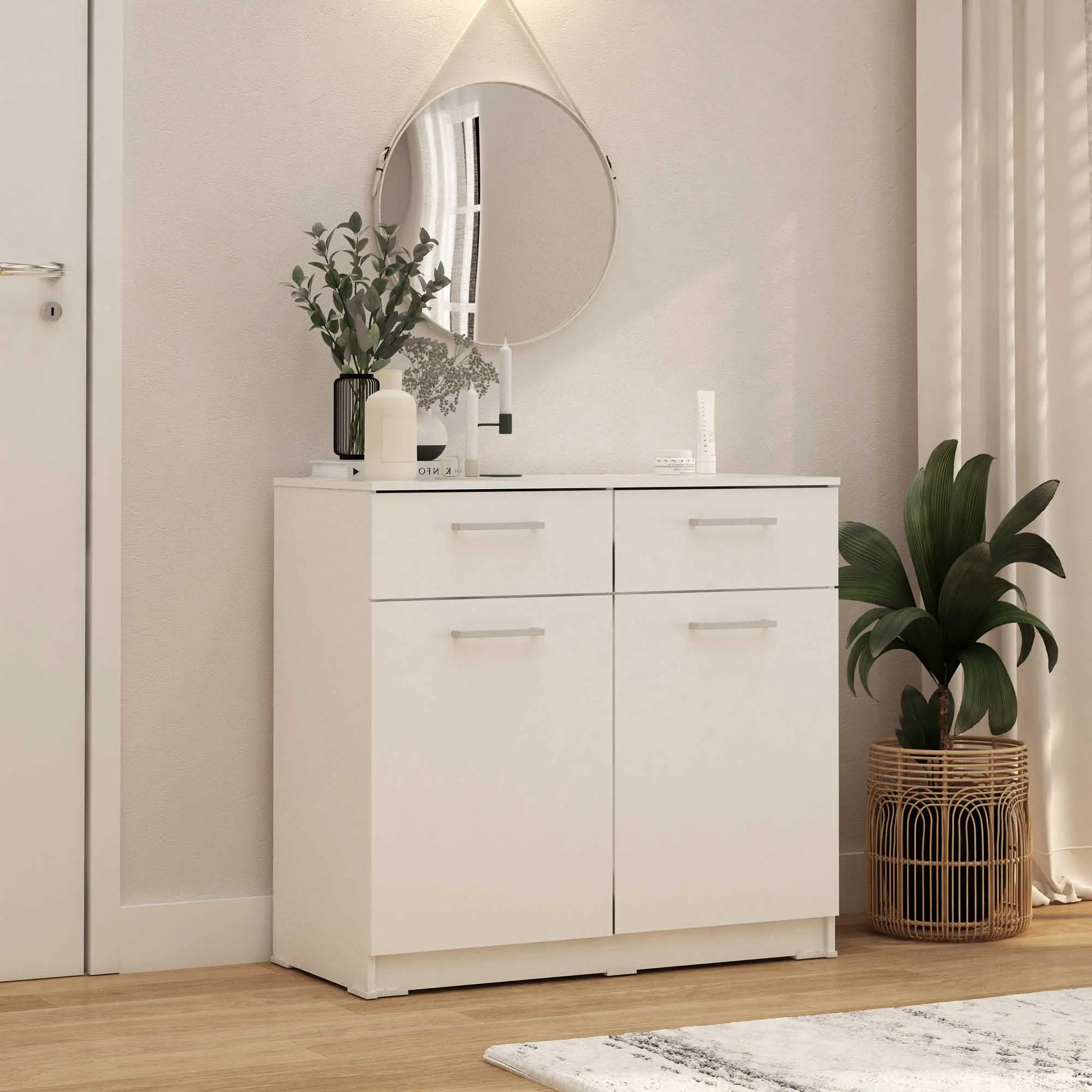 PIRA METROPOLIS OX - ARUNA SB81 BUFET / RAK DAPUR / KITCHEN SET BAWAH DAPUR / LEMARI DAPUR warna WHITE - PIRA METROPOLIS OX - foto 10