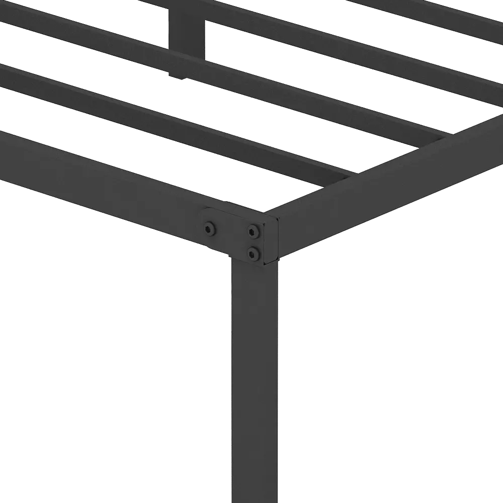 PIRA - BASE MBD100 DIPAN BESI / RANJANG / TEMPAT TIDUR BESI warna BLACK - PIRA - foto 7