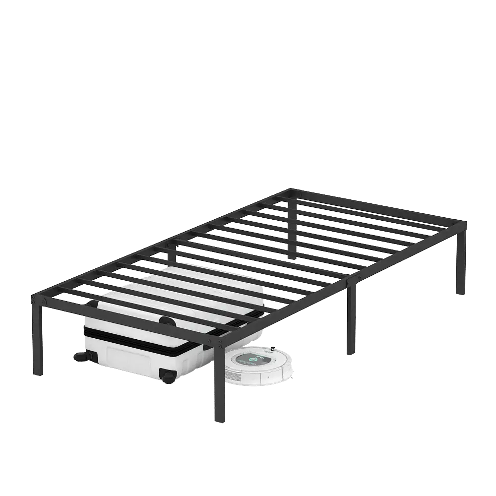 PIRA - BASE MBD100 DIPAN BESI / RANJANG / TEMPAT TIDUR BESI warna BLACK - PIRA - foto 6