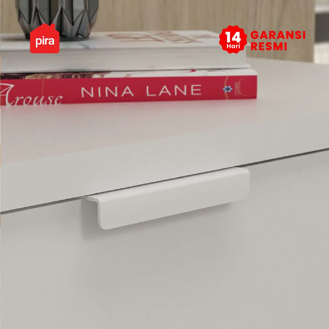 PIRA - ALEX MCH3 LEMARI LACI / LACI BESI / DRAWER BESI warna WHITE - PIRA - foto 4
