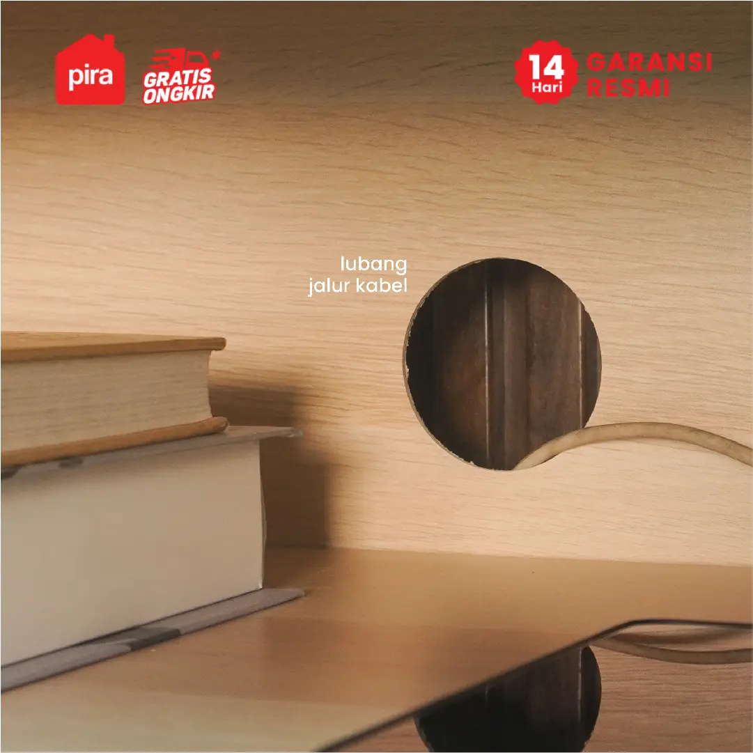 PIRA METROPOLIS - SENDAI TV121 MEJA TV / RAK TV / LEMARI TV / KABINET TV / BUFET TV warna PRO OAK - LIGHT TAUPE - PIRA METROPOLIS - foto 4