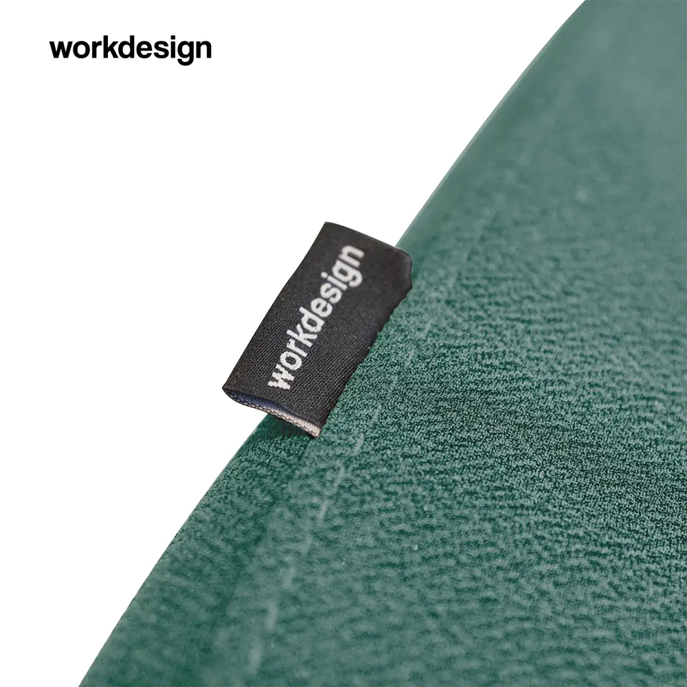 WORKDESIGN AHSOKA EC KURSI KANTOR / KURSI KERJA ERGONOMIS DENGAN LUMBAR SUPPORT warna DARK GREY - BLACK GREEN - WORKDESIGN - foto 8