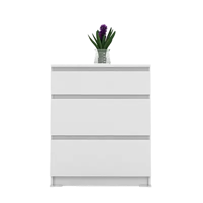 PIRA - LINUS CH3 LEMARI LACI warna WHITE SM - PIRA - foto 5