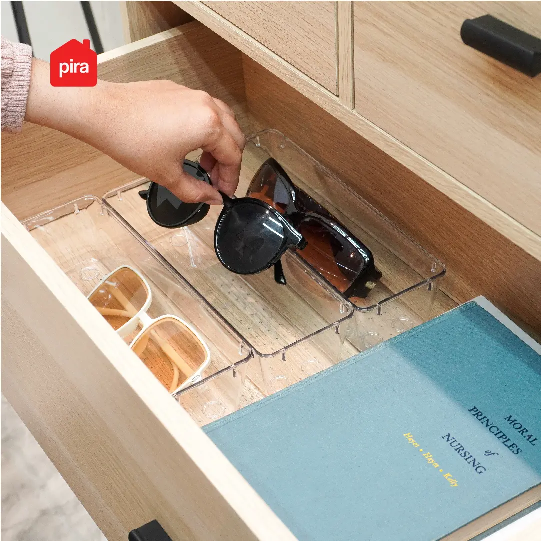 PIRA METROPOLIS - YORK CH4+2 LEMARI LACI / LEMARI SUSUN / DRAWER warna PRO OAK - PIRA METROPOLIS - foto 8