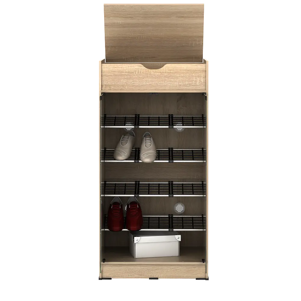 PIRA METROPOLIS ALBA SR 60 RAK SEPATU warna SONOMA OAK - METROPOLIS - foto 4