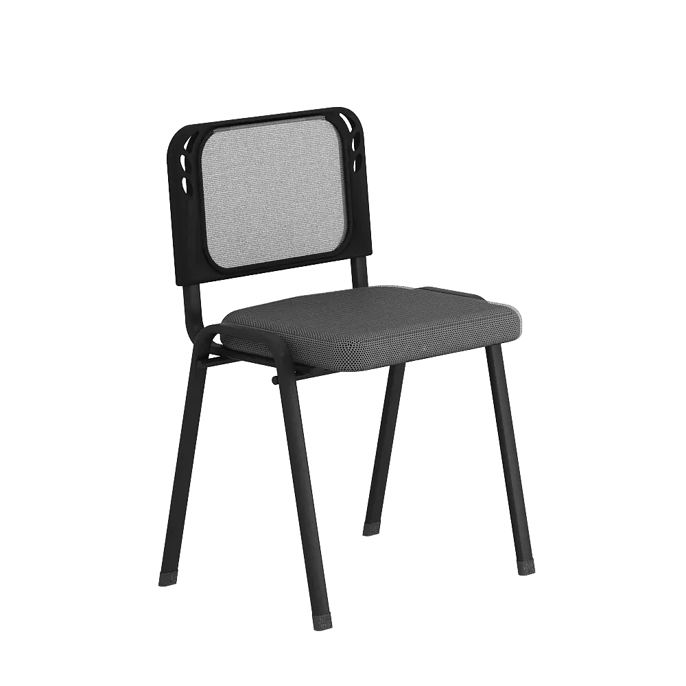 PIRA WORK - FETT VC KURSI HADAP / KURSI SUSUN / KURSI MEETING / KURSI KANTOR / ISO CHAIR warna DARK GREY - PIRA WORK - foto 2