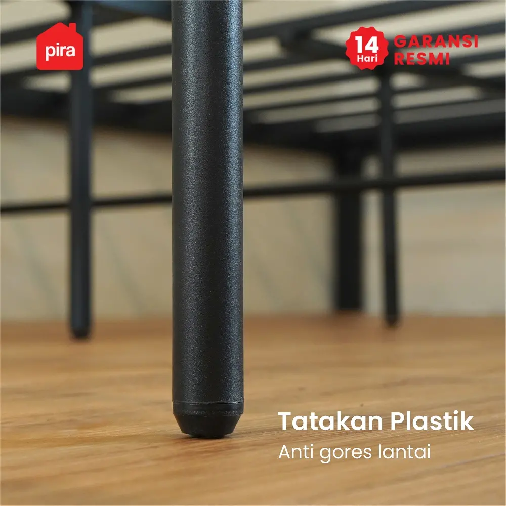 PIRA -  BASE AVA MBD200 DIVAN BESI / DIPAN / TEMPAT TIDUR BESI warna BLACK - PIRA - foto 7