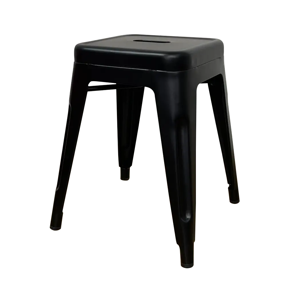 PIRA - KORG LC KURSI CAFE / KURSI BESI / KURSI MAKAN / KURSI OUTDOOR / BANGKU BESI warna BLACK - PIRA - foto 6