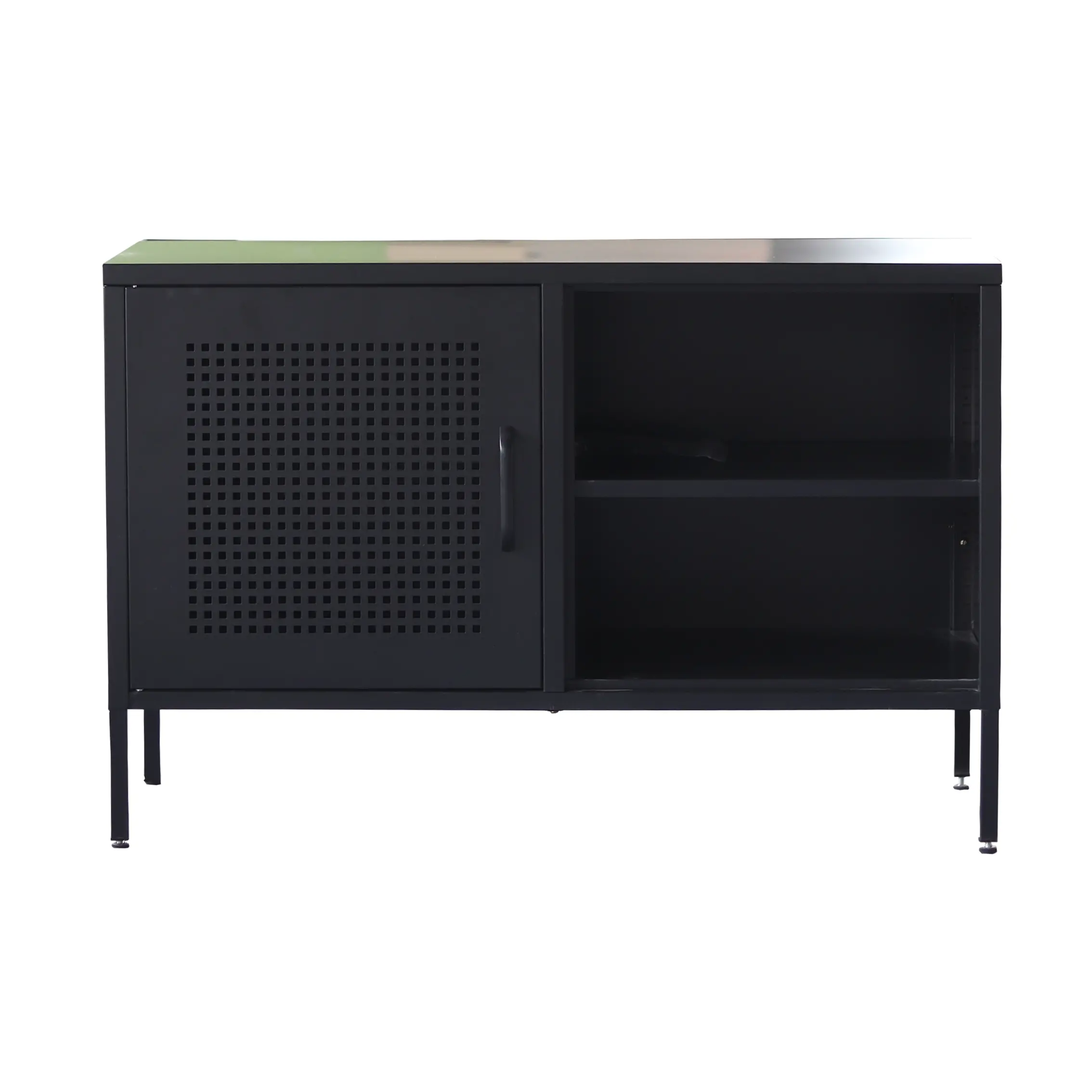 PIRA - KANO MTV100 RAK TV BESI / MEJA TV BESI warna BLACK - PIRA - foto 6