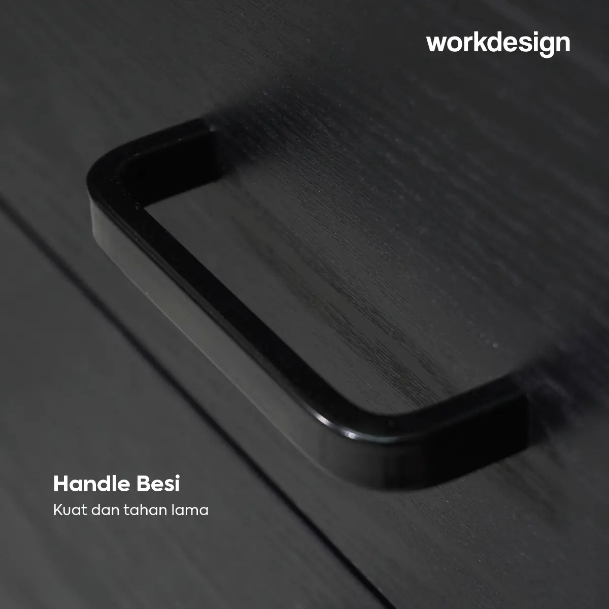 WORKDESIGN CODA PD40 PEDESTAL / LEMARI LACI / LEMARI ARSIP KANTOR warna BLACK OAK - WORKDESIGN - foto 4