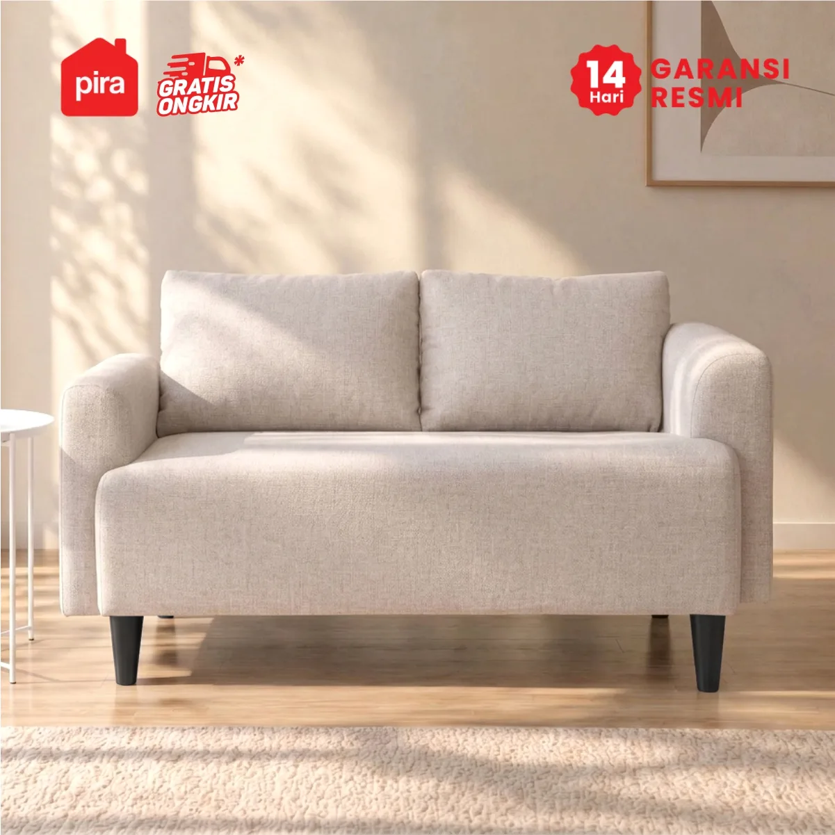 PIRA - AMARTA 2S SOFA 2 SEATER warna VANILA XO - PIRA - foto 2