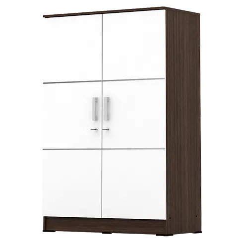 PIRA METROPOLIS - ALBA BAZ BL 80 LEMARI PAKAIAN ANAK warna AMERICAN WALNUT - WHITE - METROPOLIS - foto 2