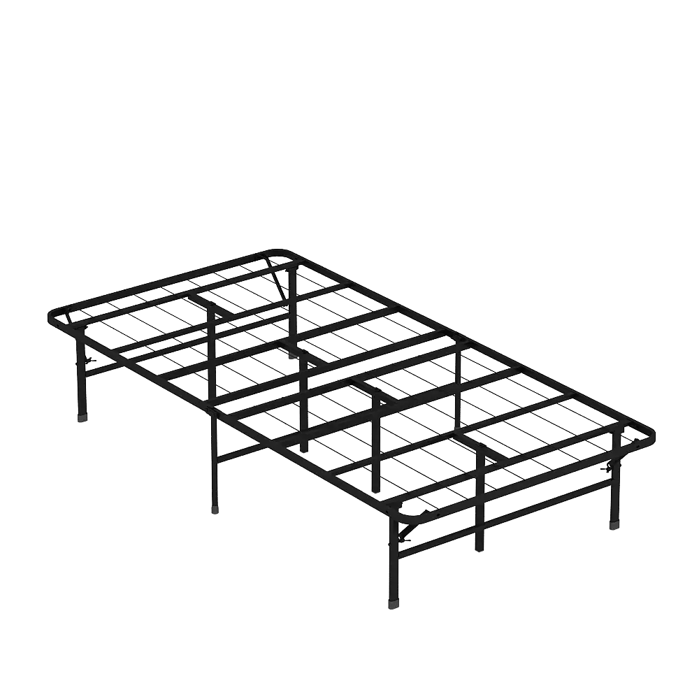 PIRA - BASE FOLDING MBD100 DIPAN BESI / RANJANG / TEMPAT TIDUR BESI warna BLACK - PIRA - foto 6
