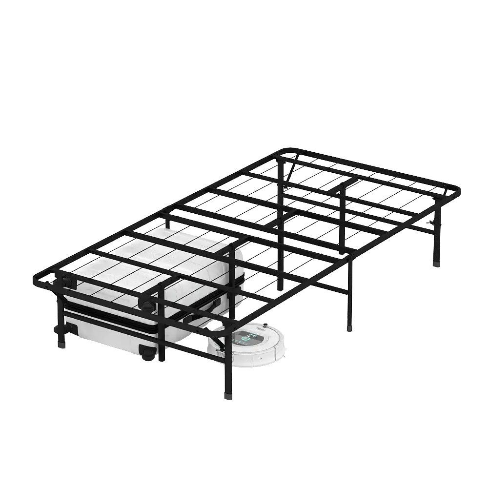 PIRA - BASE FOLDING MBD100 DIPAN BESI / RANJANG / TEMPAT TIDUR BESI warna BLACK - PIRA - foto 5