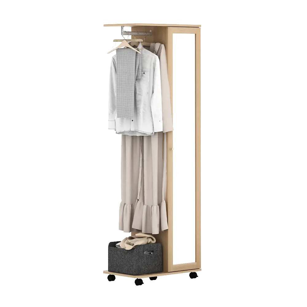 PIRA - VARINA AVA H LEMARI PAKAIAN / GANTUNGAN BAJU warna PRO OAK - PIRA - foto 9