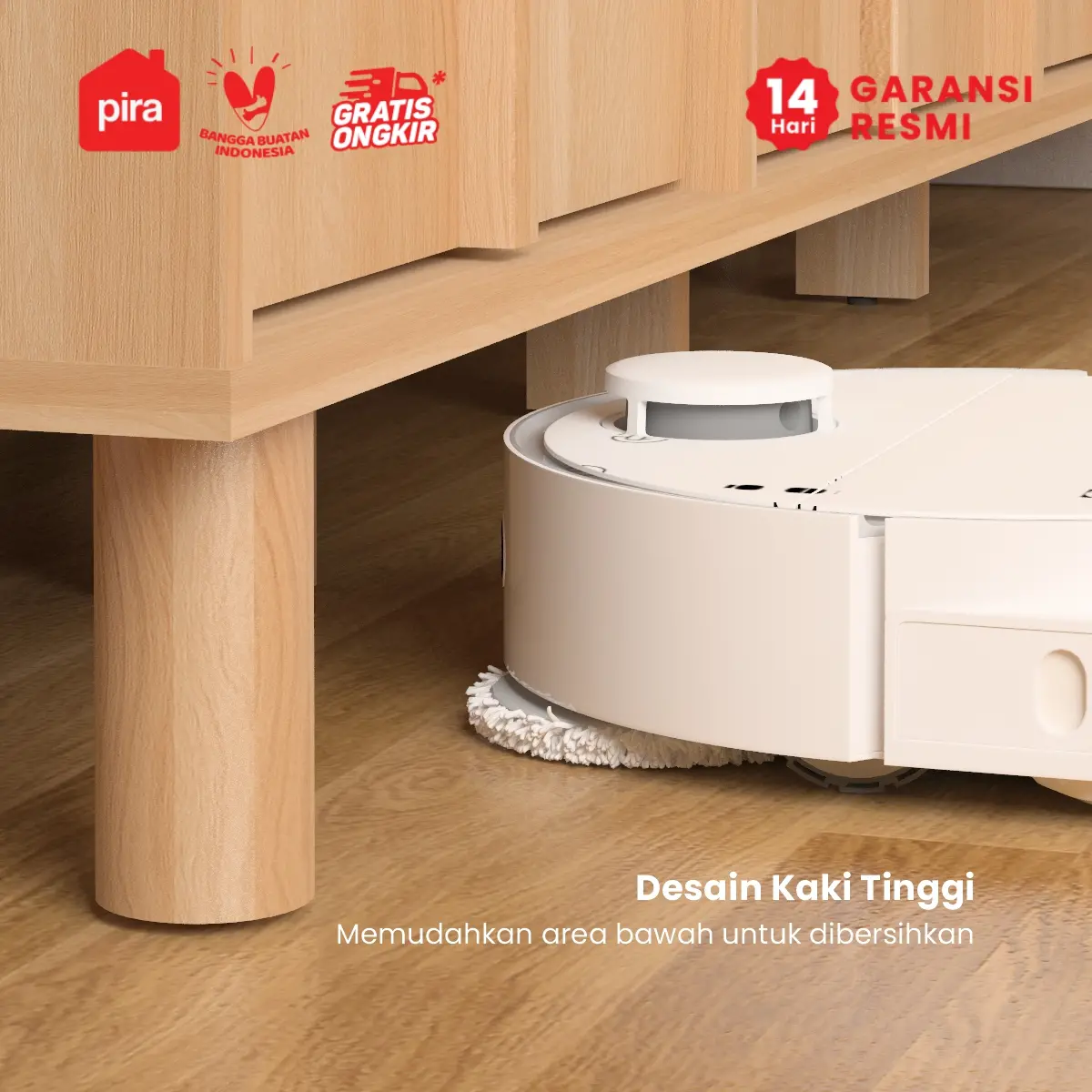 PIRA - SHIBUI SB160 BUFET / SIDEBOARD / LEMARI KABINET / MEJA TV warna PRO OAK - PIRA - foto 7