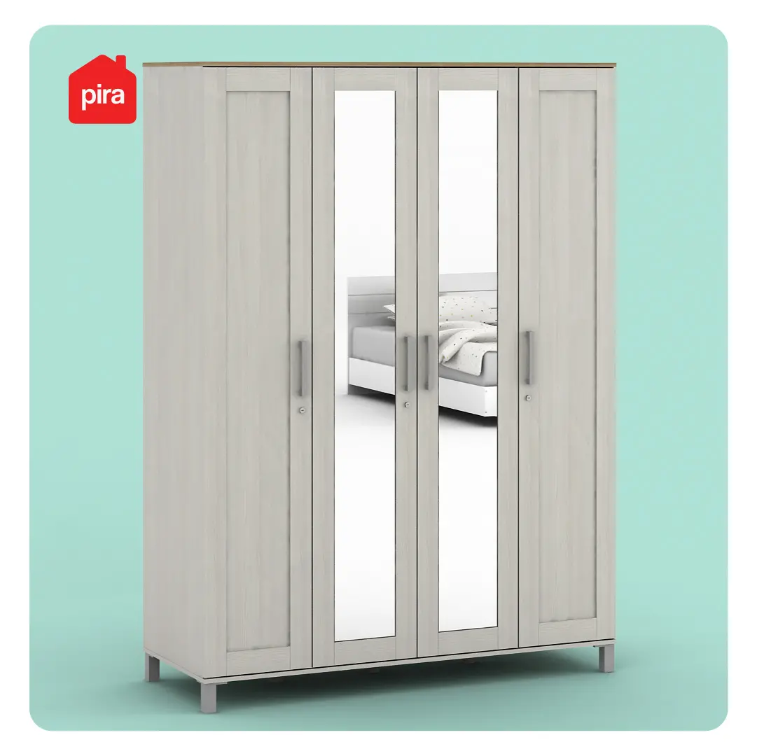 SERENA WD4 warna WHITE ASH - YELLOW OAK - PIRA - foto 4