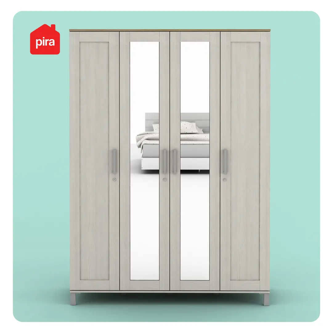 SERENA WD4 warna WHITE ASH - YELLOW OAK - PIRA - foto 2