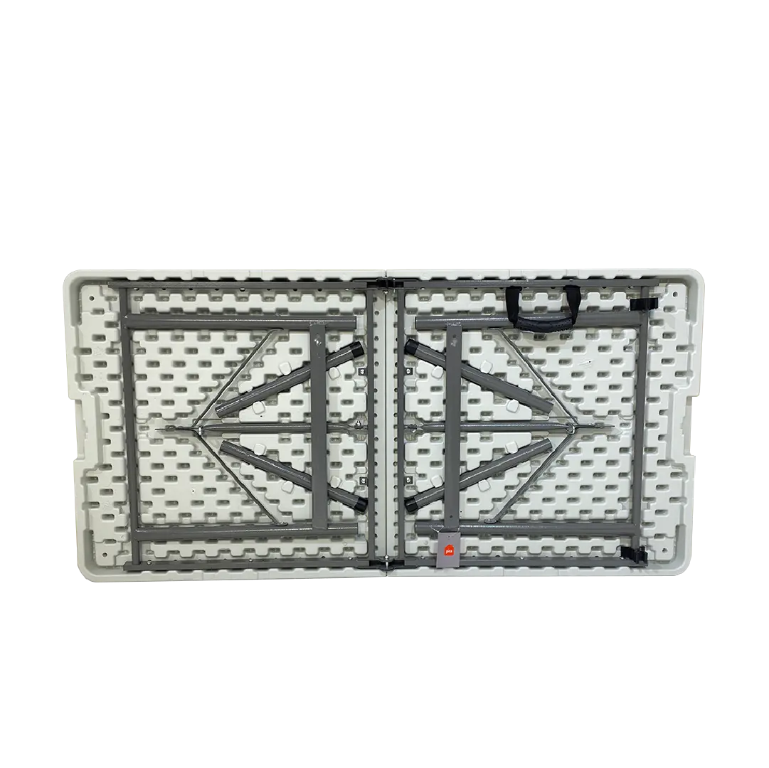 PIRA - FOLDA FT122 H MEJA SERBAGUNA / MEJA LIPAT OUTDOOR / MEJA TAMAN / MEJA MAKAN warna WHITE - PIRA - foto 11