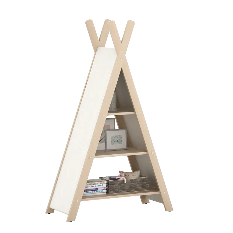 PIRA KIDS - BOHO SU3X1 RAK MAINAN ANAK warna PRO OAK - WHITE VN - PIRA KIDS - foto 4