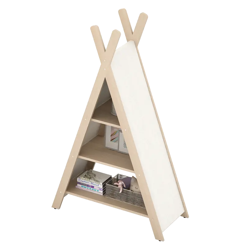 PIRA KIDS - BOHO SU3X1 RAK MAINAN ANAK warna PRO OAK - WHITE VN - PIRA KIDS - foto 6