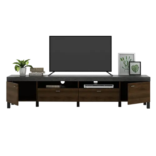 PIRA BAVARIAN - BENEDICT TV210 MEJA TV/RAK TV warna BROWN WALNUT - STONE - BAVARIAN - foto 3