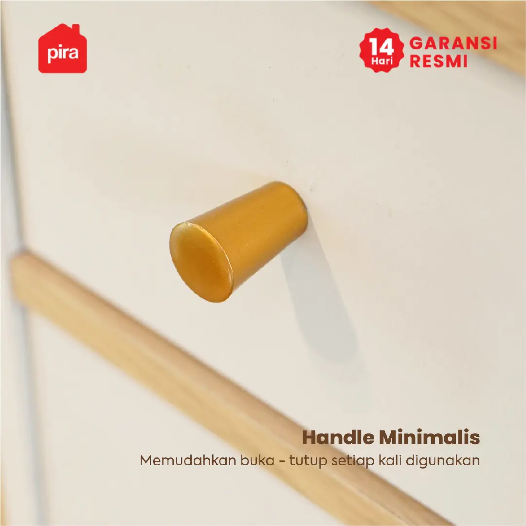 PIRA METROPOLIS -  GAKU DK120 MEJA BELAJAR / MEJA KERJA / MEJA KOMPUTER / MEJA KANTOR warna WHITE - PRO OAK - PIRA METROPOLIS - foto 8