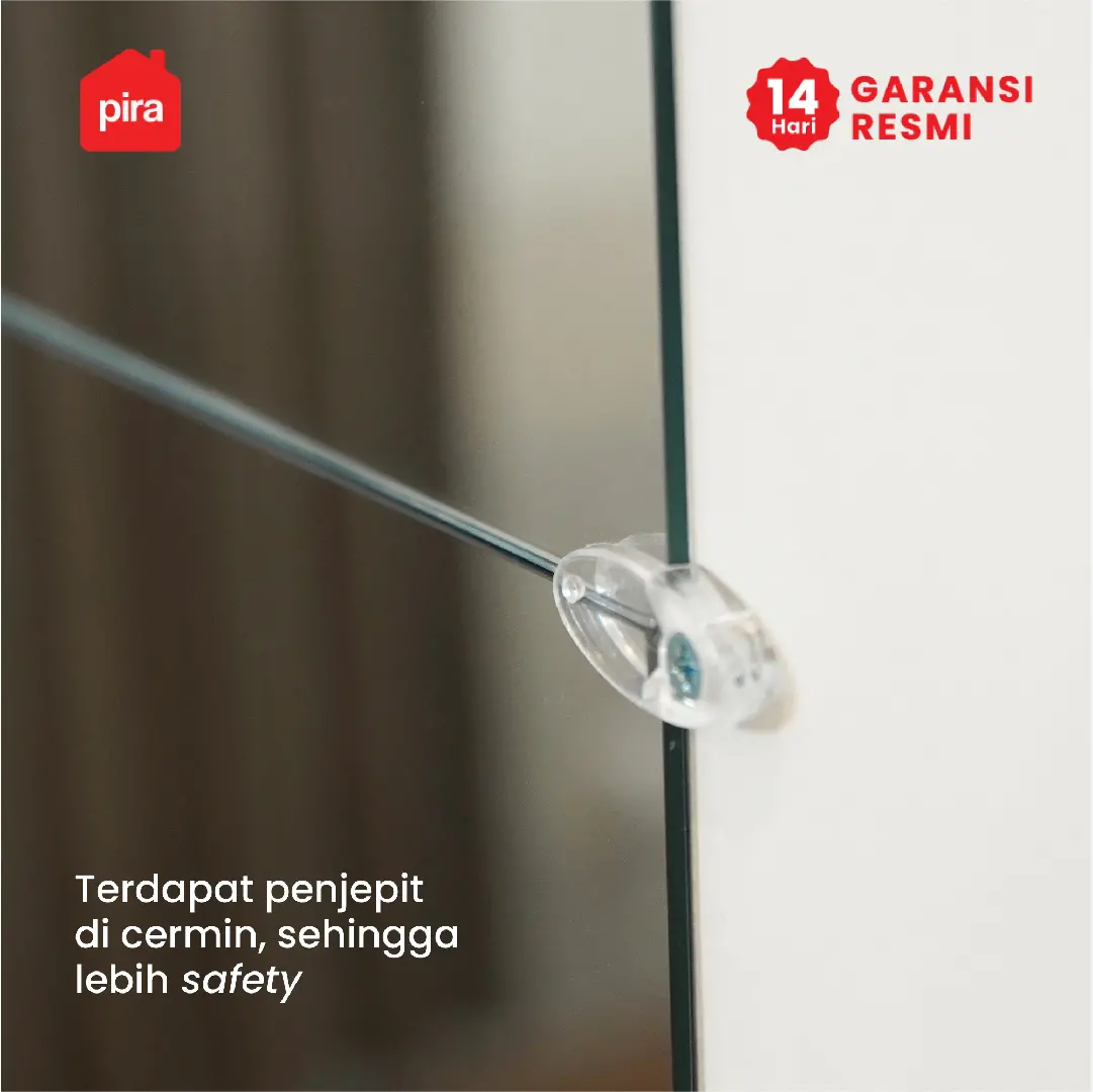 PIRA METROPOLIS -  YONA 5P 2DR LEMARI PAKAIAN 5 PINTU DENGAN 2 LACI warna WHITE - PRO OAK - PIRA METROPOLIS - foto 12