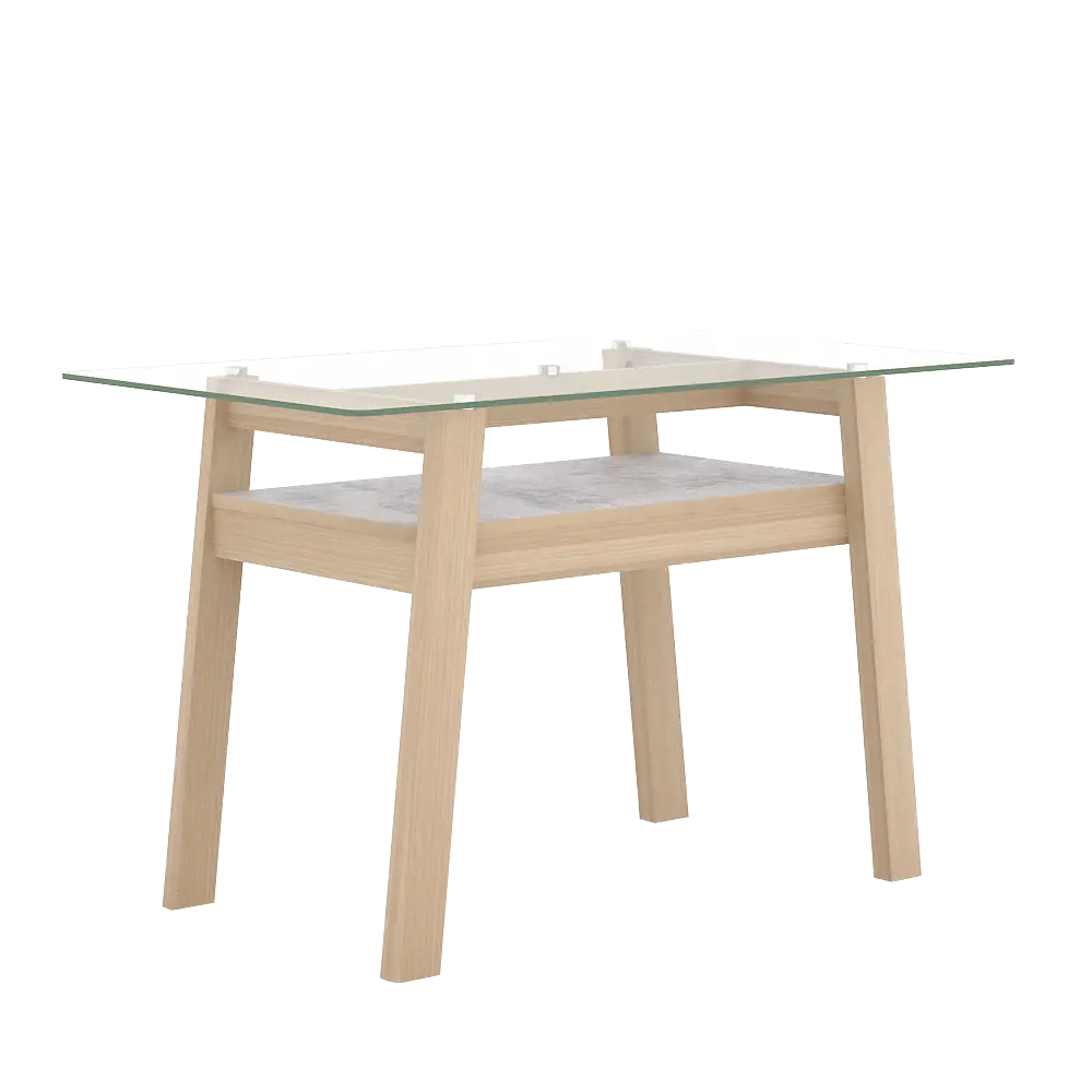 PIRA - NOBBEY DT120 MEJA MAKAN warna PRO OAK - PIRA - foto 10