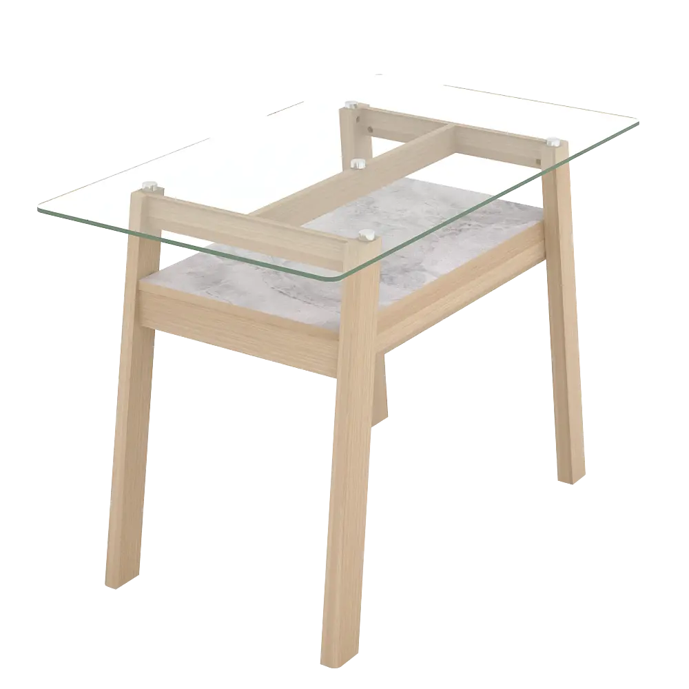PIRA - NOBBEY DT120 MEJA MAKAN warna PRO OAK - PIRA - foto 11