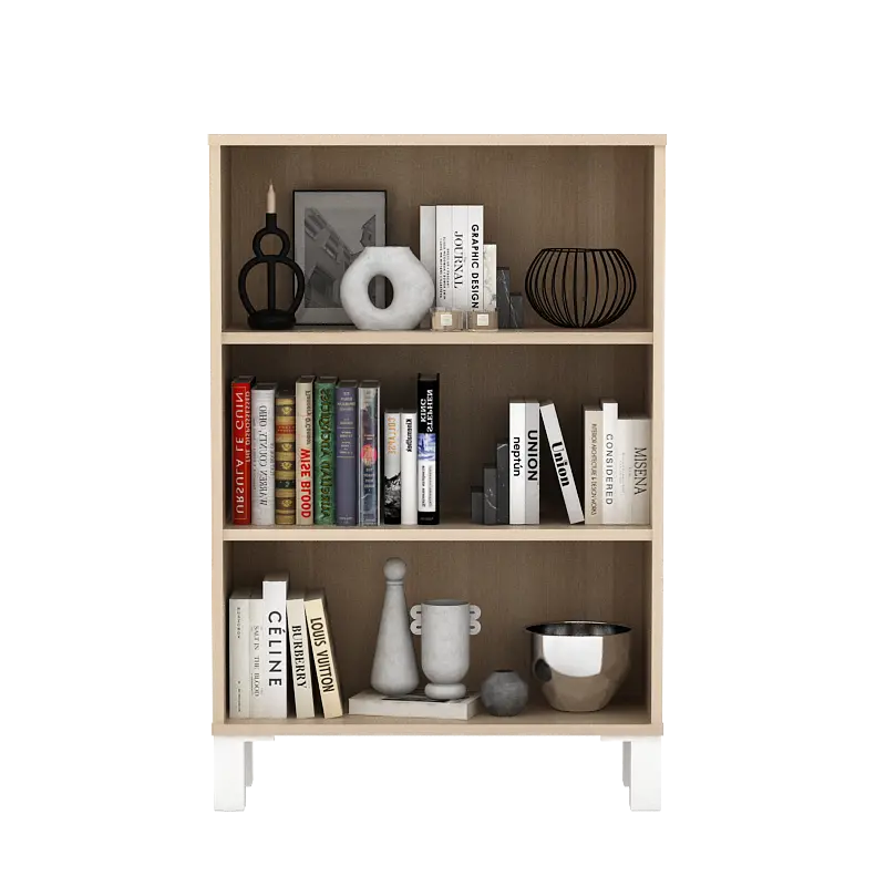 PIRA OX - POLKA BC60 S RAK BUKU / RAK SERBAGUNA / RAK SUSUN warna PRO OAK - PIRA OX - foto 4