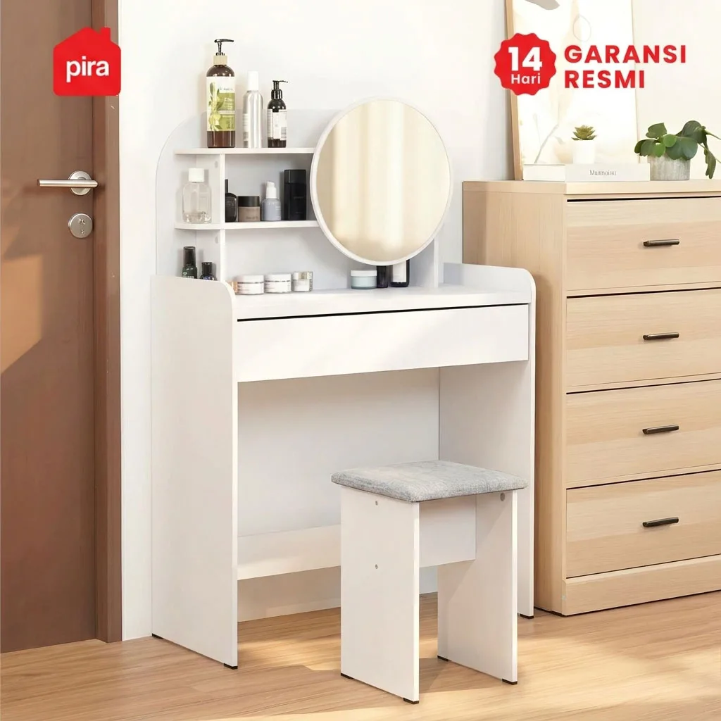 PIRA METROPOLIS OX - LEVY DS80 MEJA RIAS warna WHITE - PIRA METROPOLIS - foto 2