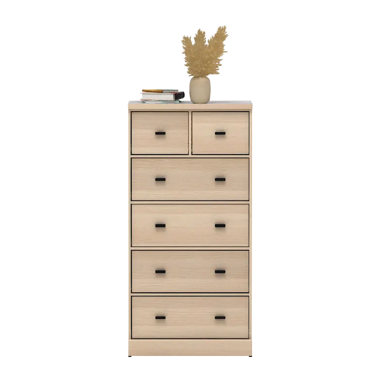 PIRA METROPOLIS - YORK CH4+2 LEMARI LACI / LEMARI SUSUN / DRAWER warna PRO OAK - PIRA METROPOLIS - foto 10