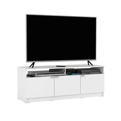 PIRA METROPOLIS - ALBA BAZ TV120 MEJA TV / RAK TV warna WHITE - METROPOLIS - foto 2