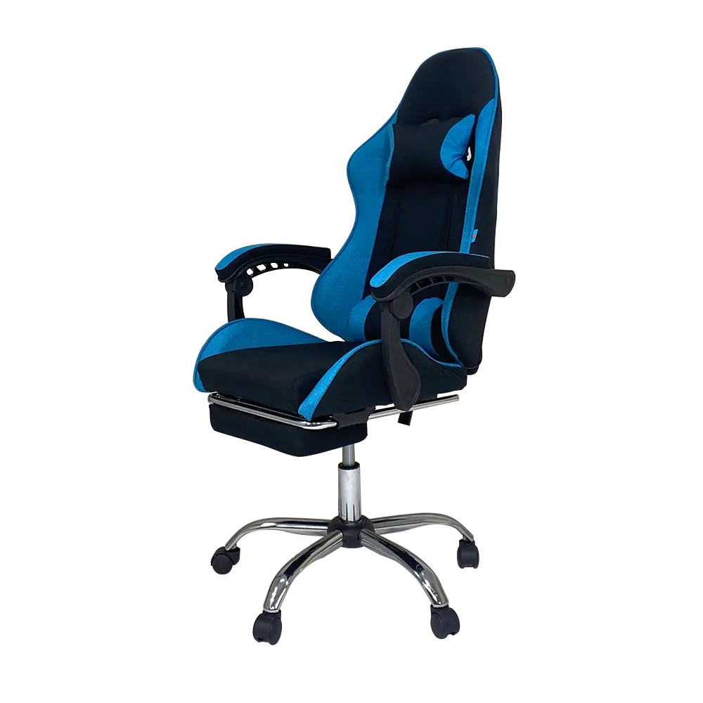 PIRA -  X-WING GC KURSI GAMING DENGAN SANDARAN KAKI DAN FITUR MASSAGE / PIJAT warna BLACK-TURQUOISE - PIRA - foto 7