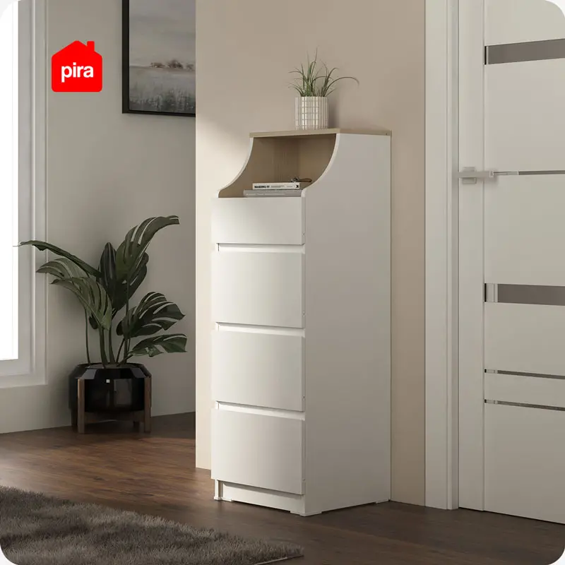 PIRA - LINUS CHS440 LEMARI LACI / LEMARI SUSUN / DRAWER warna WHITE - PIRA - foto 3