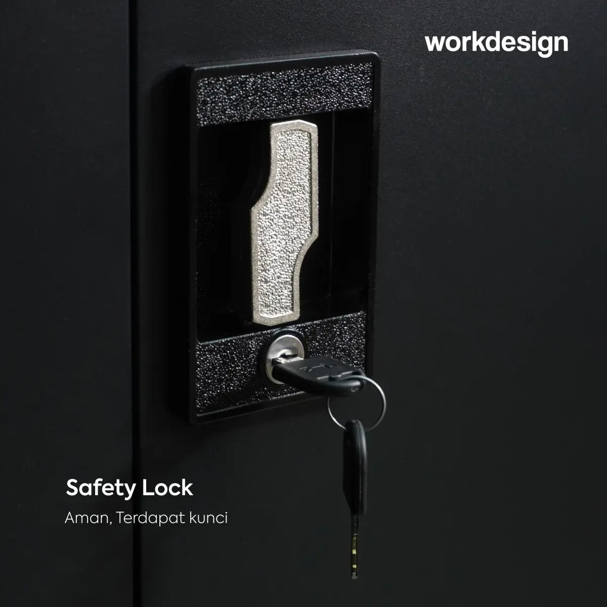 WORKDESIGN BURO AVA MBC 2 RAK BUKU BESI / LEMARI ARSIP KANTOR warna BLACK - WORKDESIGN - foto 5