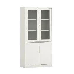 WORKDESIGN BURO MBC 2 HG RAK BUKU BESI / LEMARI ARSIP KANTOR warna WHITE - WORKDESIGN - foto 6
