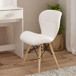 PIRA - GRETA DC KURSI MAKAN / KURSI CAFE / KURSI MINIMALIS warna WHITE - PIRA - foto 5