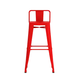 PIRA - KORG HC KURSI BAR / KURSI CAFE / KURSI BESI warna RED - PIRA - foto 5